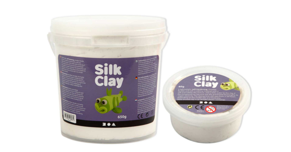 Pâte à modeler auto-durcissante Silk Clay - 40 gr - Pate à modeler