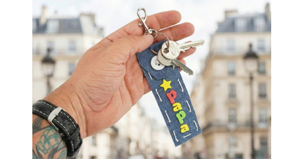 Chaîne Porte-clés Pour Portefeuille – Lot De 2 Clips Argent, 10 Cm, Pour Jeans
