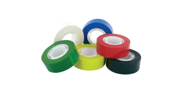 Ruban adhésif - 6 couleurs au choix - Adhésifs colorés et Masking tape - 10  Doigts
