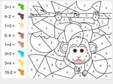 Coloriage-magique1 - Coloriages - 10doigts.fr