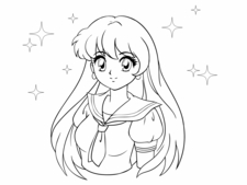 Manga 1 - Coloriages - 10doigts.fr