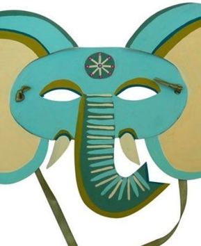 Masque éléphant - 10doigts.fr