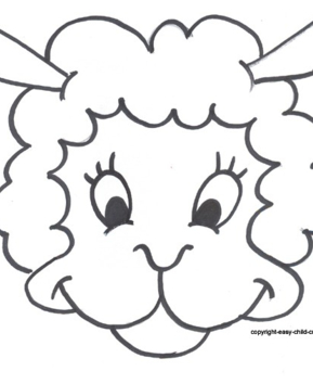 Masque mouton - 10doigts.fr