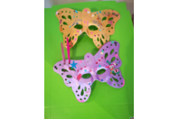 Masques de papillon - Créations d'enfant - 10doigts.fr