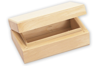 Boite rectangulaire en bois - 10 x 6 x 4 cm - Boîtes et coffrets - 10doigts.fr