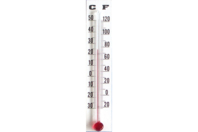 Thermomètres à alcool - 12 pièces - Outils Loisirs créatifs - 10doigts.fr