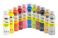 Acrylcolor brillante 150 ml - Couleurs au choix - Peinture acrylique Brillante - 10doigts.fr