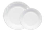 Assiettes en carton blanc - Anniversaires - 10doigts.fr