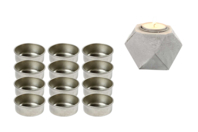 Bases chauffe plat  - 12 pièces - Bougeoirs et photophores - 10doigts.fr