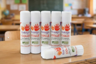 Bâton stick de colle blanche 10 doigts - Colles scolaires - 10doigts.fr