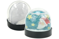 Globe boule à neige à décorer - Boule à neige, Cloche - 10doigts.fr