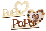 Cadre Papa Bois - Pour le bureau de Papa - 10doigts.fr