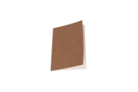 Carnet blanc, couverture kraft - 10,5 x 14,5 cm - Albums et carnets - 10doigts.fr