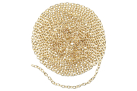 Chaine en métal doré - Chaînes bijoux - 10doigts.fr