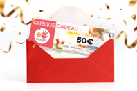 Chèque cadeau 50€ - Chèques Cadeaux - 10doigts.fr