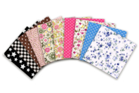 Coupons de tissu en coton (43 x 53 cm) - Imprimés au choix - Coupons de tissus - 10doigts.fr