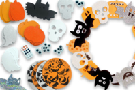 Mega pack formes d'Halloween mousse - Décorations à coller - 10doigts.fr
