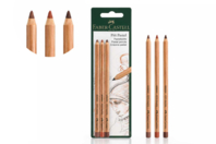Crayons Pitt Pastel, sanguine & sépia - 3 pièces - Pastels Beaux Arts - 10doigts.fr