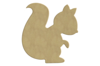 Écureuil en bois à décorer - Animaux en bois - 10doigts.fr