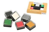 Encreurs de Noël - 6 couleurs - Encreurs - 10doigts.fr