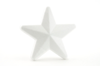 Étoile en polystyrène 15 cm - Formes à décorer - 10doigts.fr