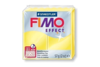 FIMO Effect Translucide - Jaune (104) - Fimo à l'unité - 10doigts.fr