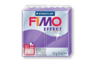 FIMO Effect Translucide - Lilas (604) - Pâtes Fimo à l'unité - 10doigts.fr