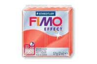 FIMO Effect Translucide - Rouge  (204) - Pâtes Fimo Effect - 10doigts.fr