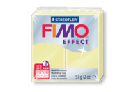 FIMO Effect Pastel - Jaune (105) - Fimo à l'unité - 10doigts.fr