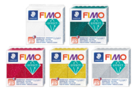 FIMO Pailleté - Nouvelles couleurs - Pâtes Fimo Effect - 10doigts.fr