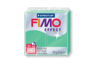 FIMO Pierre précieuse - Vert Jade (506)  - Pâtes Fimo Effect - 10doigts.fr