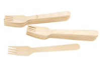 fourchettes en bois 16 cm - Objets bois pour la cuisine - 10doigts.fr