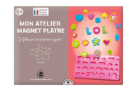 Kit Mon atelier magnet plâtre - Plâtre - 10doigts.fr