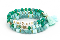 Kit bracelet "Amour" - Kits bijoux - 10doigts.fr