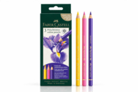 Kit crayons polychromos Faber-Castell - thème "iris" - Crayons de couleurs Beaux-Arts - 10doigts.fr