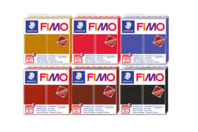 Kit Fimo Cuir - 6 couleurs  - Packs Promo pâtes Fimo - 10doigts.fr
