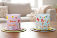 Kit photophores fête des parents - 1 kit (4 pcs) - Kits fête des parents - 10doigts.fr