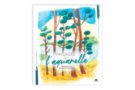 Livre : Paysages aux crayons aqurelle - Peinture aquarelle - 10doigts.fr