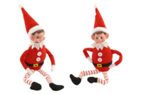 lutin farceur - Centres de tables Noël - 10doigts.fr