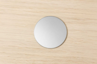 Miroir rond 75 mm  - Miroirs à coller - 10doigts.fr
