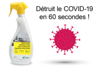 Spray nettoyant désinfectant multi-surfaces Anios - 750 ml - Nettoyage et Protection - 10doigts.fr