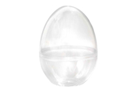 Oeufs surprise en plastique transparent - 12 pièces - Oeufs de Pâques - 10doigts.fr