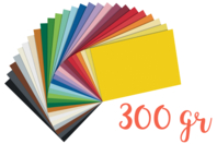 Papier épais 300 gr - Packs multicolores - Papiers épais - 10doigts.fr