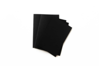 Papier épais noir, A4 - 10 feuilles - Papiers colorés - 10doigts.fr