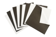 Papier origami bicolore, noir/blanc 15 x 15 cm - 100 feuilles - Papiers Origami - 10doigts.fr