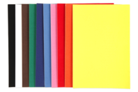 Papier velours, format A4 - 10 feuilles - Papiers colorés - 10doigts.fr