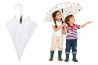 parapluie pour enfants à décorer - Plastique Opaque - 10doigts.fr