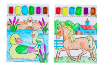 peinture animaux - Peinture aquarelle - 10doigts.fr