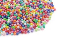 Perles "boule à facettes" - 2000 perles - Perles Plastique - 10doigts.fr