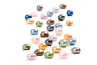 Perles d'eau douce colorées - Perles Heishi et coquillages - 10doigts.fr